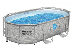   427  250  100  Steel Pro Max Oval Frame Pool Bestway 56714,  , , 