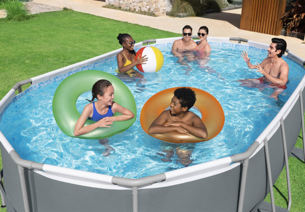  488  305  107  Steel Pro Max Oval Frame Pool Bestway 56448,  , , 