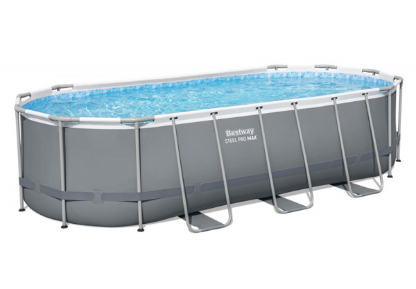   549  274  122  Steel Pro Max Oval Frame Pool Bestway 56710,  , , 