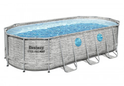   549  274  122  Steel Pro Max Oval Frame Pool Bestway 56716,  , , 