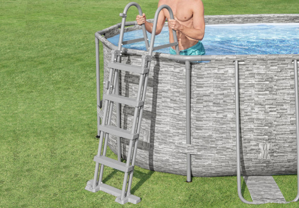   549  274  122  Steel Pro Max Oval Frame Pool Bestway 56716,  , , 