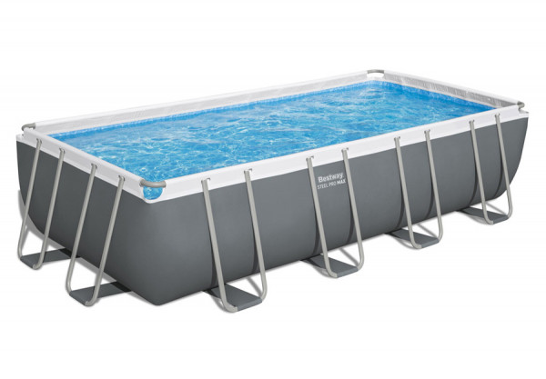   549  274  122  Steel Pro Max Rectangular Frame Pool Bestway 56465,  , , 