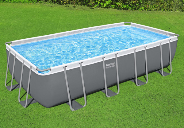   549  274  122  Steel Pro Max Rectangular Frame Pool Bestway 56465,  , , 