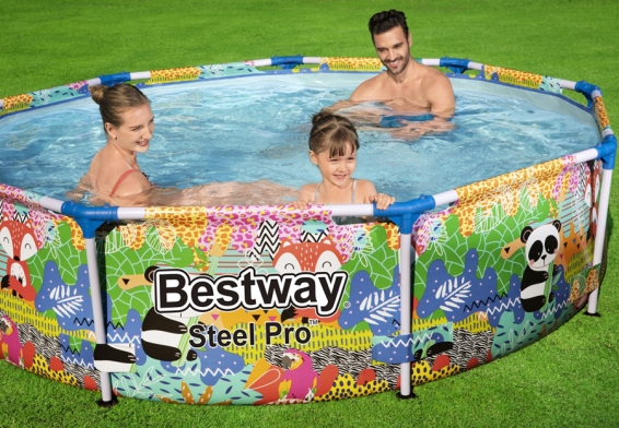   274  66  Steel Pro Frame Pool Bestway 5612F