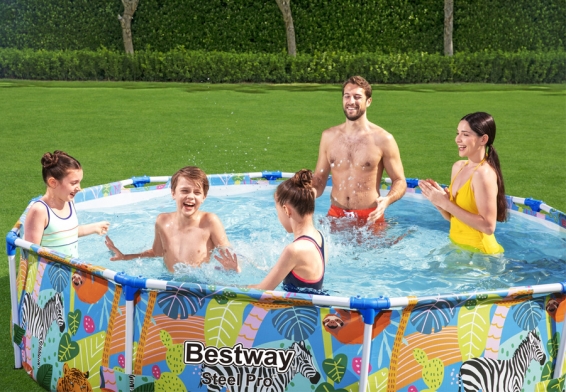   305  66  Steel Pro Frame Pool Bestway 56985