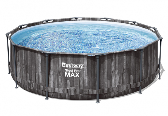   366  100  Steel Pro Max Frame Pool Bestway 5614X,  , 