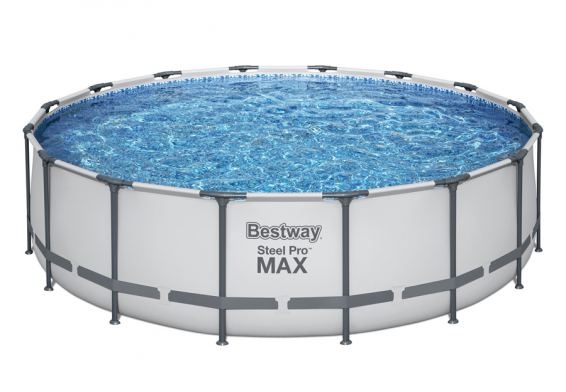   488  122  Steel Pro Max Frame Pool Bestway 5612Z,  , , 