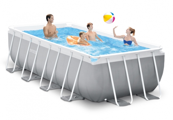   400  200  122  Rectangular Prism Frame Pool Intex 26790WP, 