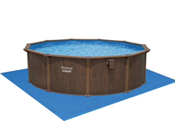 Каркасный бассейн 490 х 130 см Hydrium Pool Bestway 561CU, песочный фильтрующий насос, лестница, аксессуары