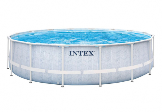   488  122  Chevron Prism Frame Pool Intex 26746NP,  , , 