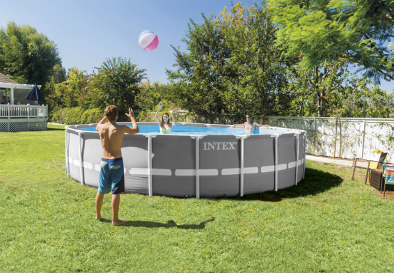   610  132  Prism Frame Pool Intex 54756CS,  , , , 