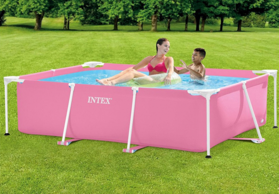   220  150  60  Rectangular Frame Pool Intex 28266NP