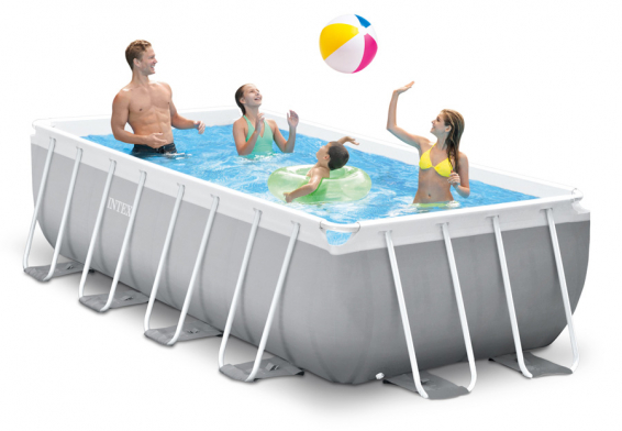   400  200  100  Rectangular Prism Frame Pool Intex 54788CS,  , , 