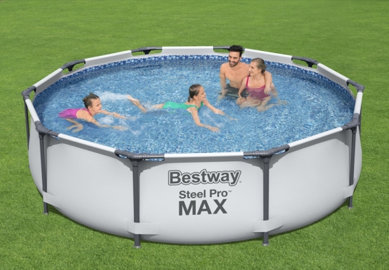 Каркасный бассейн 305 х 76 см Steel Pro Max Frame Pool Bestway 56406