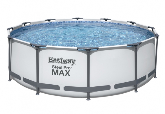   366  100  Steel Pro Max Frame Pool Bestway 56418,  , 