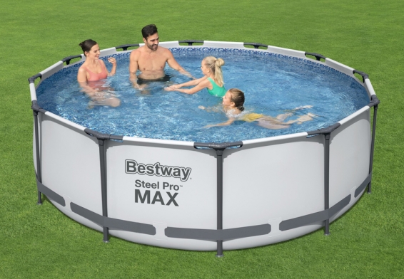   366  122  Steel Pro Max Frame Pool Bestway 56420,  , , 