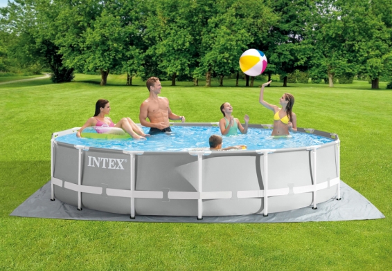   457  107  Prism Frame Pool Intex 26724WP, , 