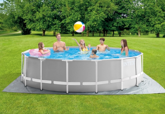   457  122  Prism Frame Pool Intex 26726WP, , 