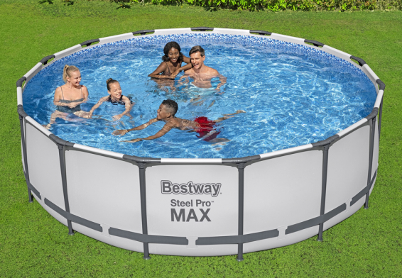   457  122  Steel Pro Max Frame Pool Bestway 56438,  , , 