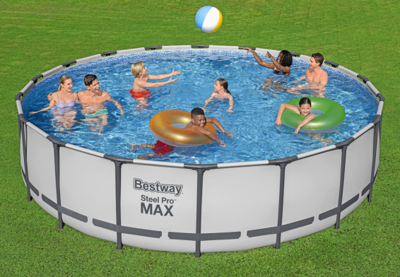   549  122  Steel Pro Max Frame Pool Bestway 56462,  , , 