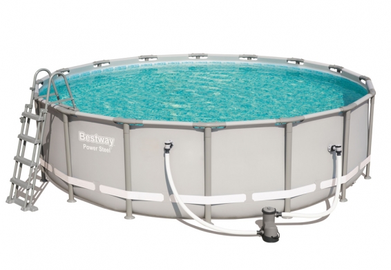   488  122  Power Steel Frame Pool Bestway 56451,  , , 