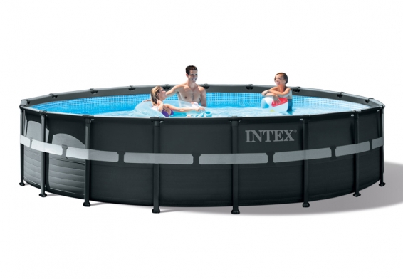 Каркасный бассейн 549 х 132 см Ultra XTR Frame Pool Intex 26330NP, песочный фильтрующий насос, лестница, аксессуары