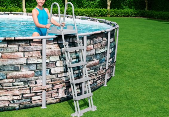   549  132  Power Steel Frame Pool Bestway 56886,  , , 