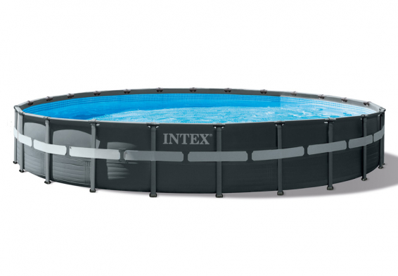 Каркасный бассейн 732 х 132 см Ultra XTR Frame Pool Intex 26340NP, песочный фильтрующий насос, лестница, аксессуары