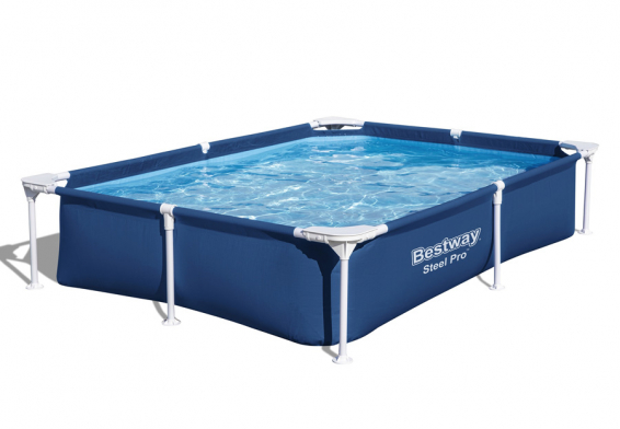 Каркасный бассейн 221 х 150 х 43 см Steel Pro Frame Pool Bestway 56401