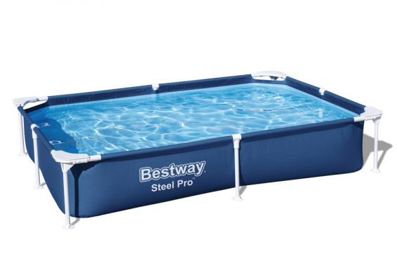 Каркасный бассейн 221 х 150 х 43 см Steel Pro Frame Pool Bestway 56401