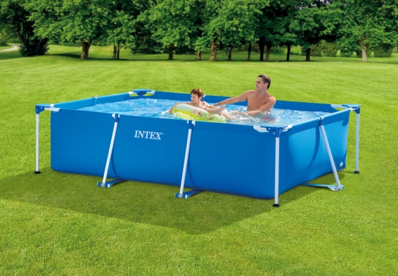   260  160  65  Rectangular Frame Pool Intex 28271NP