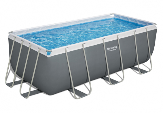   412  201  122  Power Steel Rectangular Frame Pool Bestway 56457,   , 