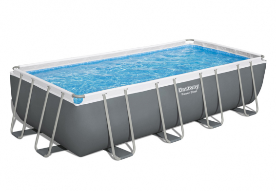   549  274  122  Power Steel Rectangular Frame Pool Bestway 56465,  , , 