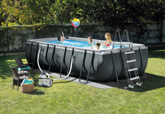   549  274  132  Rectangular Ultra XTR Frame Pool Intex 26356NP,   , , 