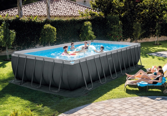   732  366  132  Rectangular Ultra XTR Frame Pool Intex 26364WP, , 