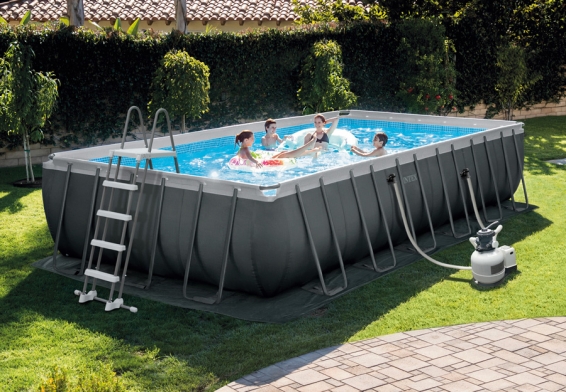   732  366  132  Rectangular Ultra XTR Frame Pool Intex 26364NP,   , , 