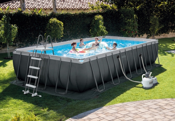   732  366  132  Rectangular Ultra XTR Frame Pool Intex 26368NP,   , , , 