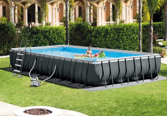   975  488  132  Rectangular Ultra XTR Frame Pool Intex 26374NP,   , , 