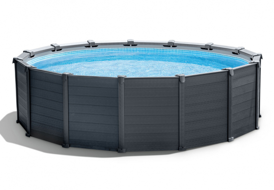   478  124  Graphite Gray Panel Pool Intex 26384NP,   , , 