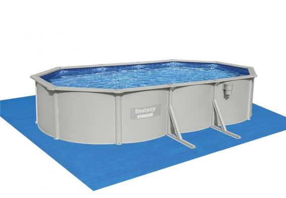 Каркасный бассейн 610 х 360 х 120 см Hydrium Pool Bestway 56369, песочный фильтрующий насос, лестница, аксессуары