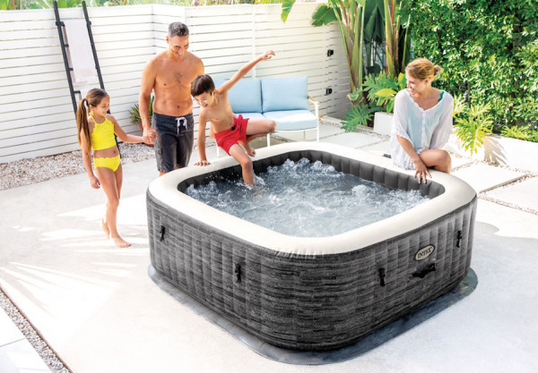    PureSpa Bubble Massage Greystone Deluxe Intex 28452