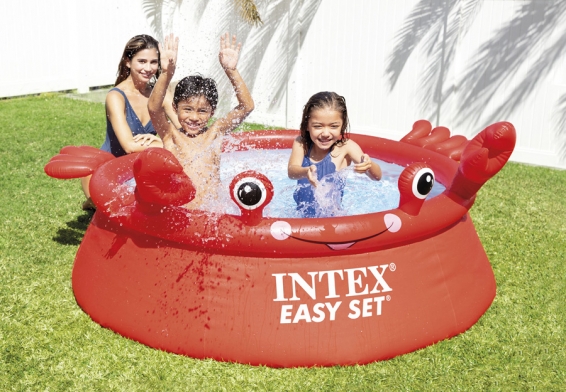   183  51  Crab Easy Set Pool Intex 26100NP