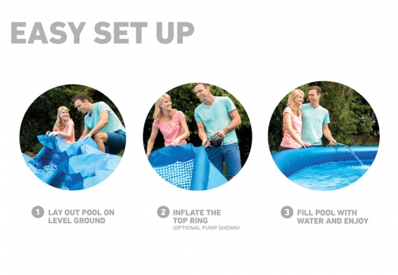   244  61  Easy Set Pool Intex 28106NP