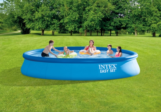   457  84  Easy Set Pool Intex 28158NP,  