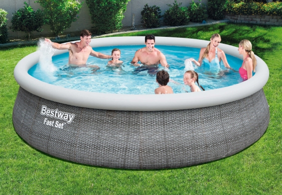   457  107  Fast Set Pool Bestway 57372,  , 