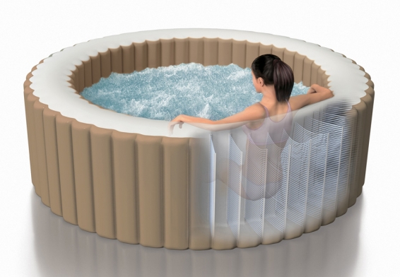 Надувной бассейн джакузи PureSpa Bubble Massage Intex 28476