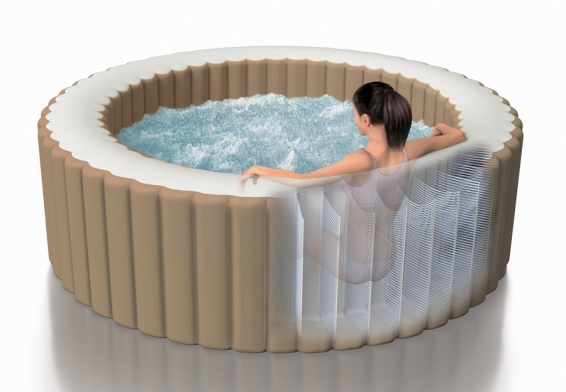 Надувной бассейн джакузи PureSpa Bubble Massage Intex 28428