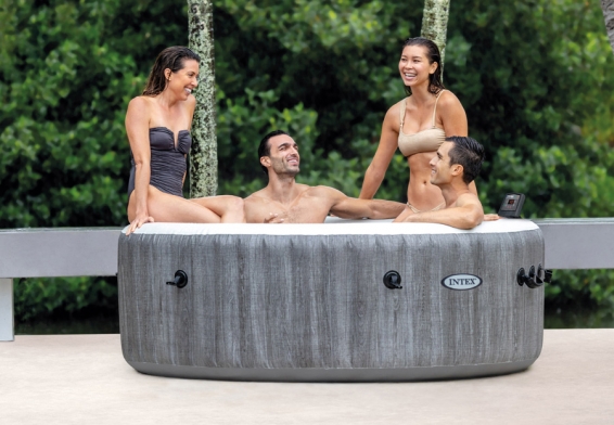    PureSpa Bubble Massage Greywood Deluxe Intex 28440