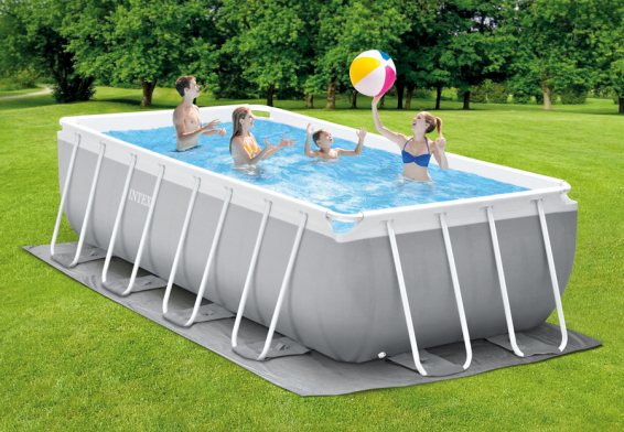 Подстилка 570 х 360 см для надувных и каркасных бассейнов Pool Ground Cloth Intex 12227