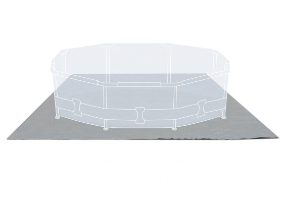Подстилка 570 х 360 см для надувных и каркасных бассейнов Pool Ground Cloth Intex 12227